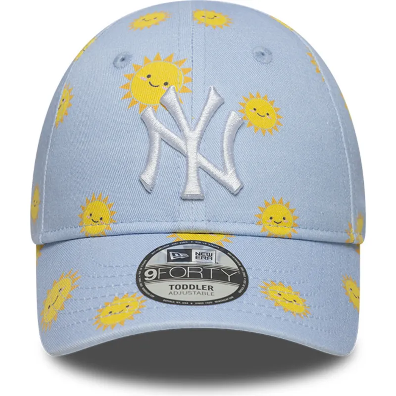 gorra-curva-azul-ajustable-para-nino-9forty-summer-all-over-print-de-new-york-yankees-mlb-de-new-era