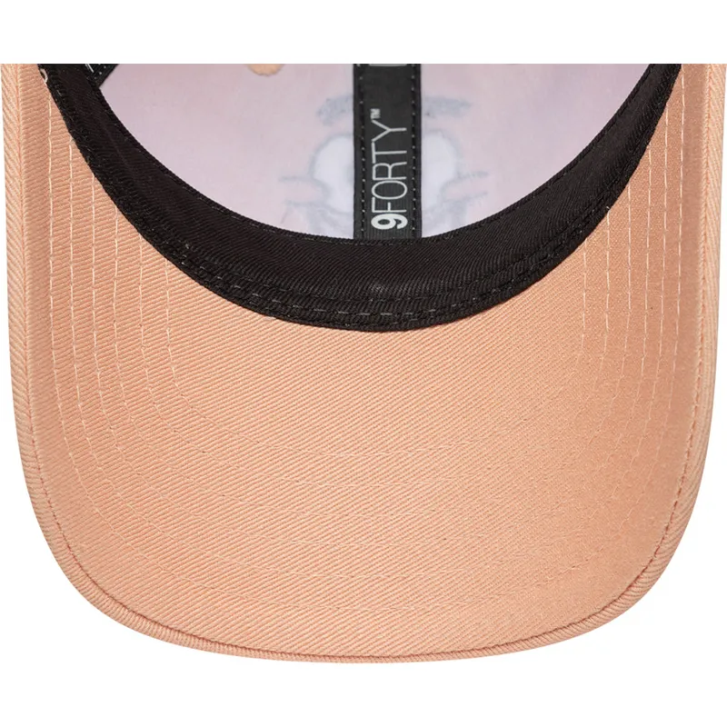 bojd-rosa-justerbar-keps-for-barn-9forty-face-patrik-sjostjarna-svampbob-fyrkant-fran-new-era