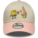 cap-ivelt-mnogocveten-snapbek-gyereknek-9forty-bob-esponja-y-patricio-estrella-new-era