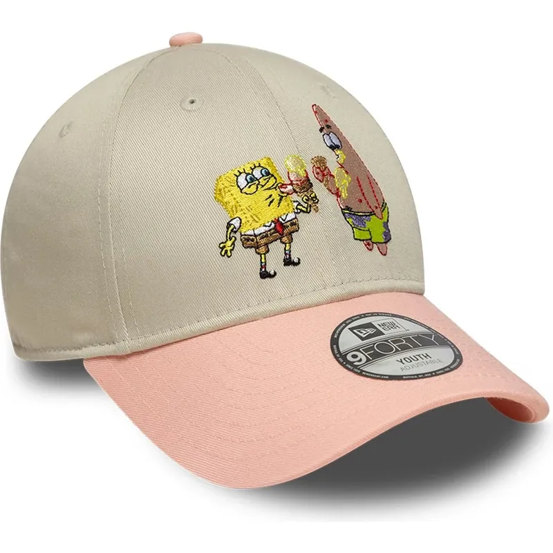 sapkak-ivelt-tobbszinu-snapback-gyereknek-9forty-spongebob-es-patrik-csillag-new-era