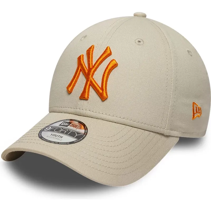 sapkak-ivelt-bezs-allithato-gyereknek-9forty-league-essential-new-york-yankees-mlb-new-era