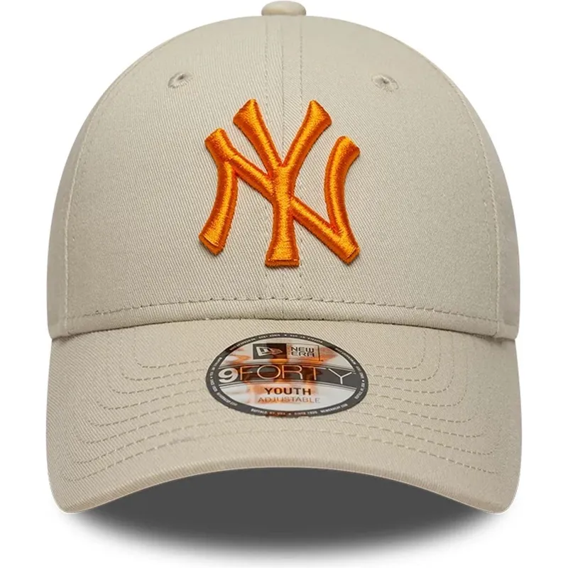 cap-ivelt-bezhov-reguliruema-lenta-gyereknek-9forty-league-essential-new-york-yankees-mlb-new-era