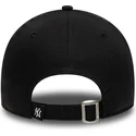 svart-justerbar-kurvad-keps-for-barn-9forty-icon-fran-new-york-yankees-mlb-av-new-era