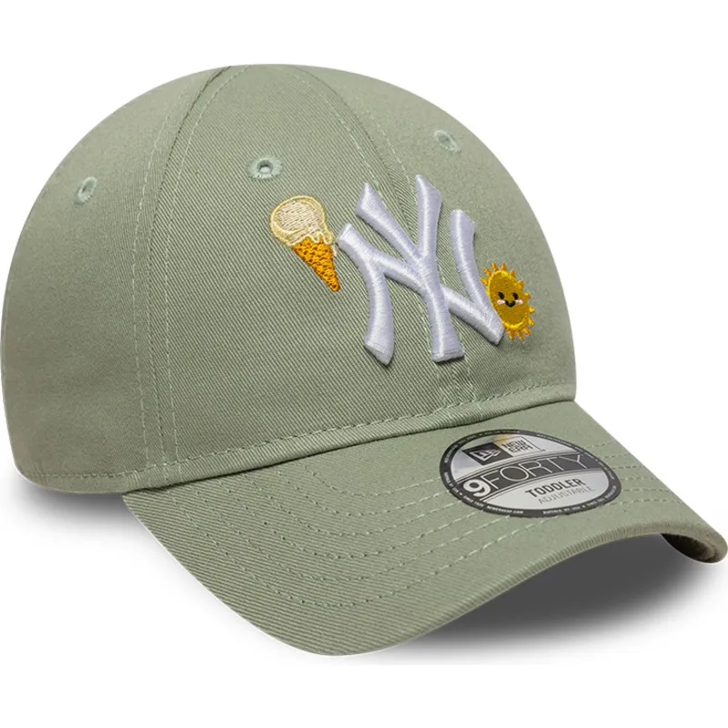 gorra-curva-verde-ajustable-para-nino-9forty-summer-icon-de-new-york-yankees-mlb-de-new-era
