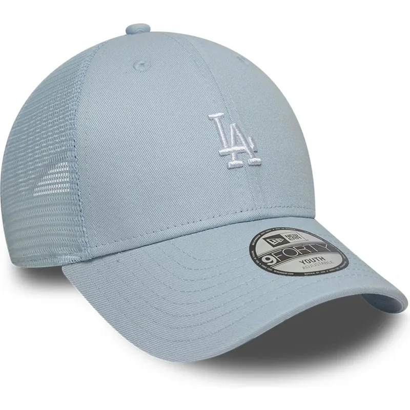 bla-justerbar-trucker-keps-for-barn-9forty-homefield-los-angeles-dodgers-mlb-fran-new-era