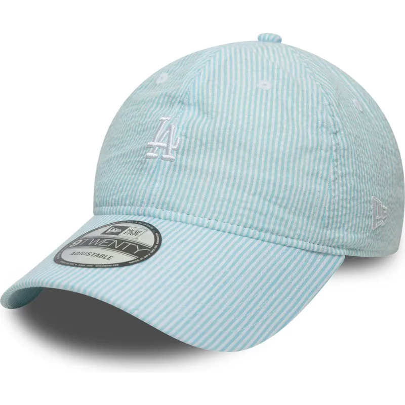 sapkak-ivelt-kek-allithato-9twenty-seersucker-los-angeles-dodgers-mlb-new-era