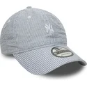 cap-ivelt-tmnosin-reguliruema-lenta-9twenty-seersucker-new-york-yankees-mlb-new-era