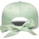 cap-ivelt-zelen-reguliruema-lenta-9forty-bow-back-satin-los-angeles-dodgers-mlb-new-era