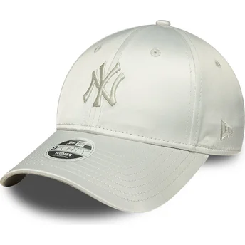 Cap ívelt зелен регулируема лента 9FORTY Bow Back Satin New York Yankees MLB New Era