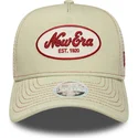 cap-ivelt-bezhov-snapbek-9forty-m-crown-new-era