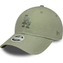 cap-ivelt-zelen-reguliruema-lenta-9twenty-midi-linen-los-angeles-dodgers-mlb-new-era