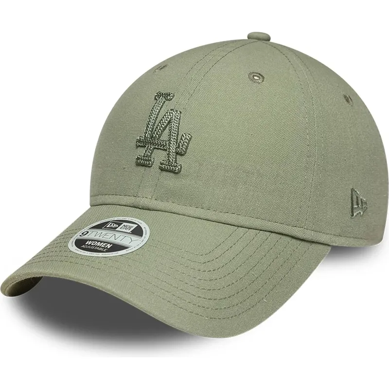 cap-ivelt-zelen-reguliruema-lenta-9twenty-midi-linen-los-angeles-dodgers-mlb-new-era