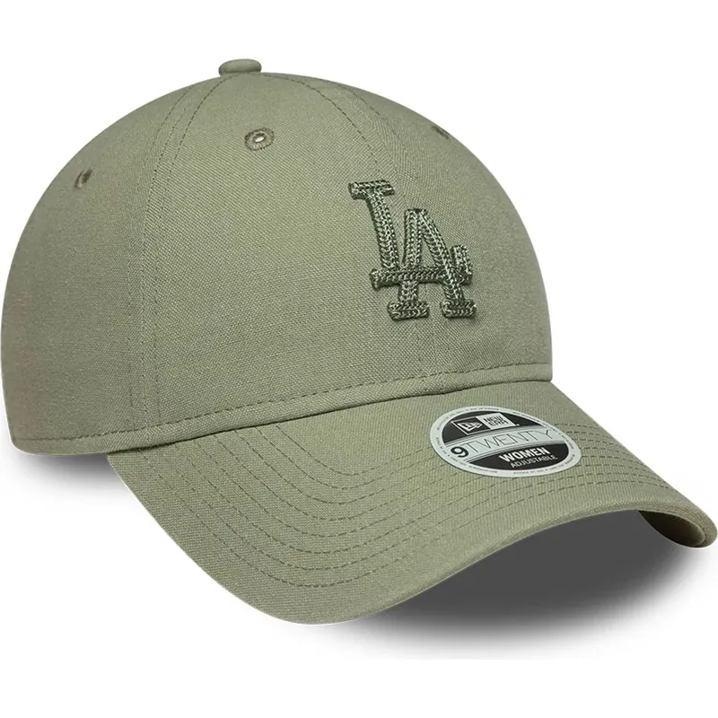 cap-ivelt-zelen-reguliruema-lenta-9twenty-midi-linen-los-angeles-dodgers-mlb-new-era