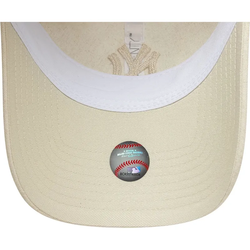 sapkak-ivelt-bezs-allithato-9twenty-midi-linen-new-york-yankees-mlb-new-era