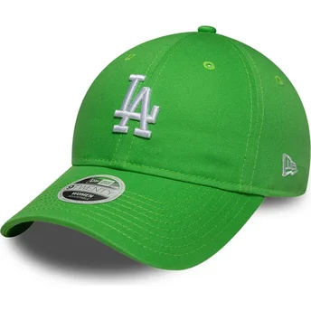 Sapkák ívelt zöld állítható 9TWENTY League Essential Midi Los Angeles Dodgers MLB New Era