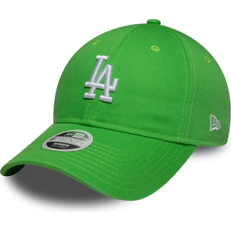 cap-ivelt-zelen-reguliruema-lenta-9twenty-league-essential-midi-los-angeles-dodgers-mlb-new-era
