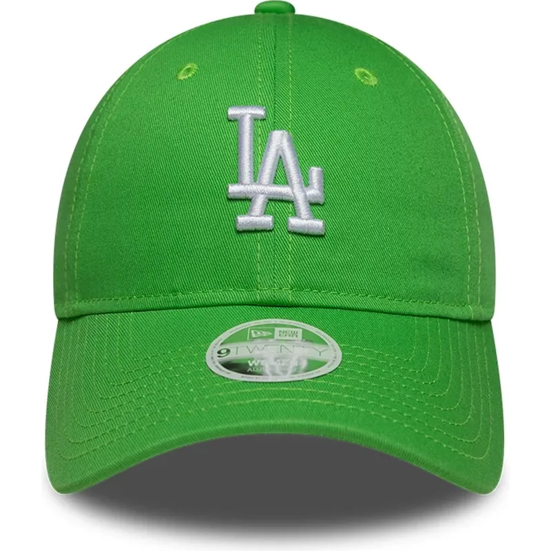 cap-ivelt-zelen-reguliruema-lenta-9twenty-league-essential-midi-los-angeles-dodgers-mlb-new-era