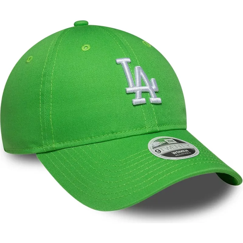 cap-ivelt-zelen-reguliruema-lenta-9twenty-league-essential-midi-los-angeles-dodgers-mlb-new-era