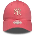 sapkak-ivelt-rozsaszin-allithato-9twenty-league-essential-midi-new-york-yankees-mlb-new-era
