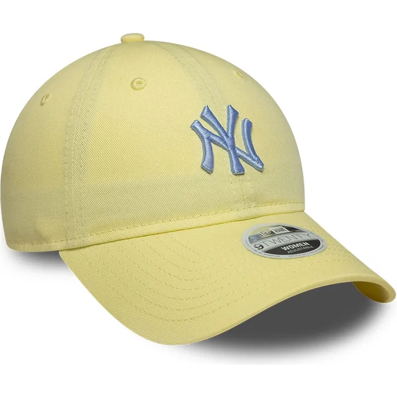 cap-ivelt-zhlt-reguliruema-lenta-9twenty-league-essential-midi-new-york-yankees-mlb-new-era