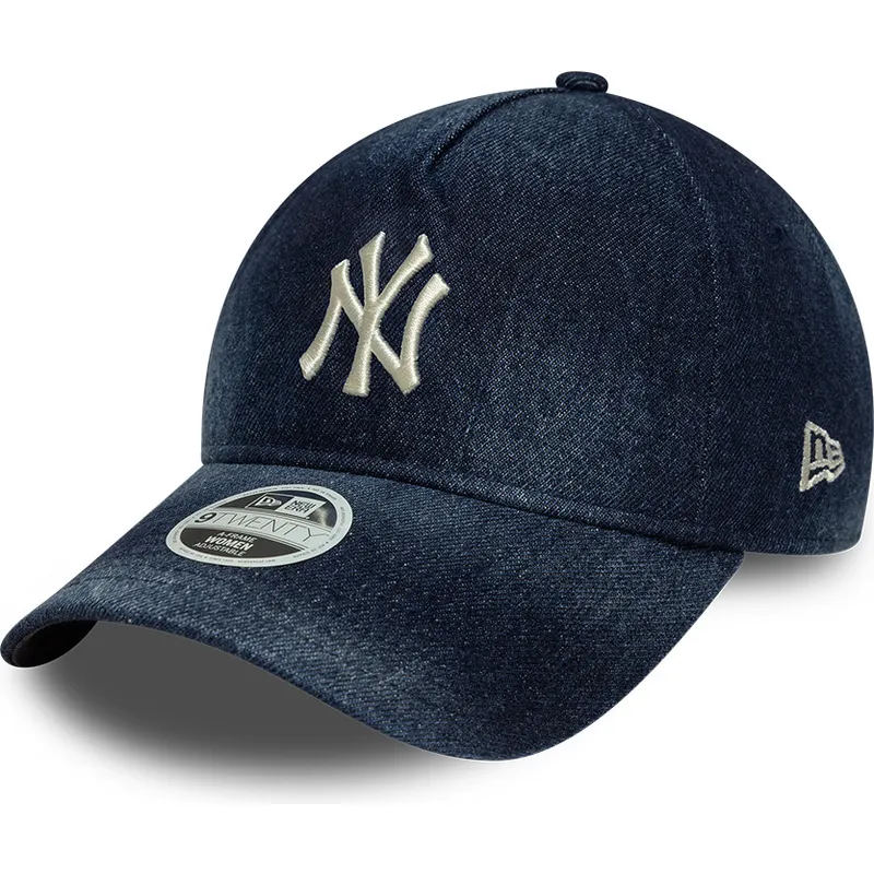 cap-ivelt-tmnosin-reguliruema-lenta-9twenty-a-frame-denim-new-york-yankees-mlb-new-era