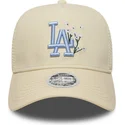 cap-ivelt-bezhov-snapbek-9forty-a-frame-floral-los-angeles-dodgers-mlb-new-era