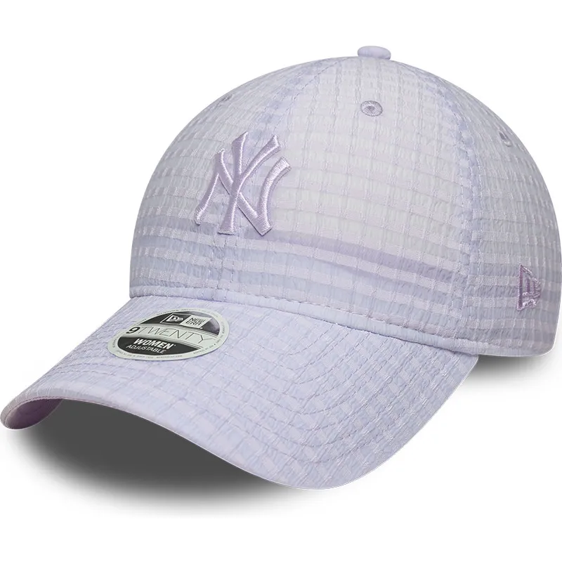 cap-ivelt-violetka-reguliruema-lenta-9twenty-seersucker-new-york-yankees-mlb-new-era