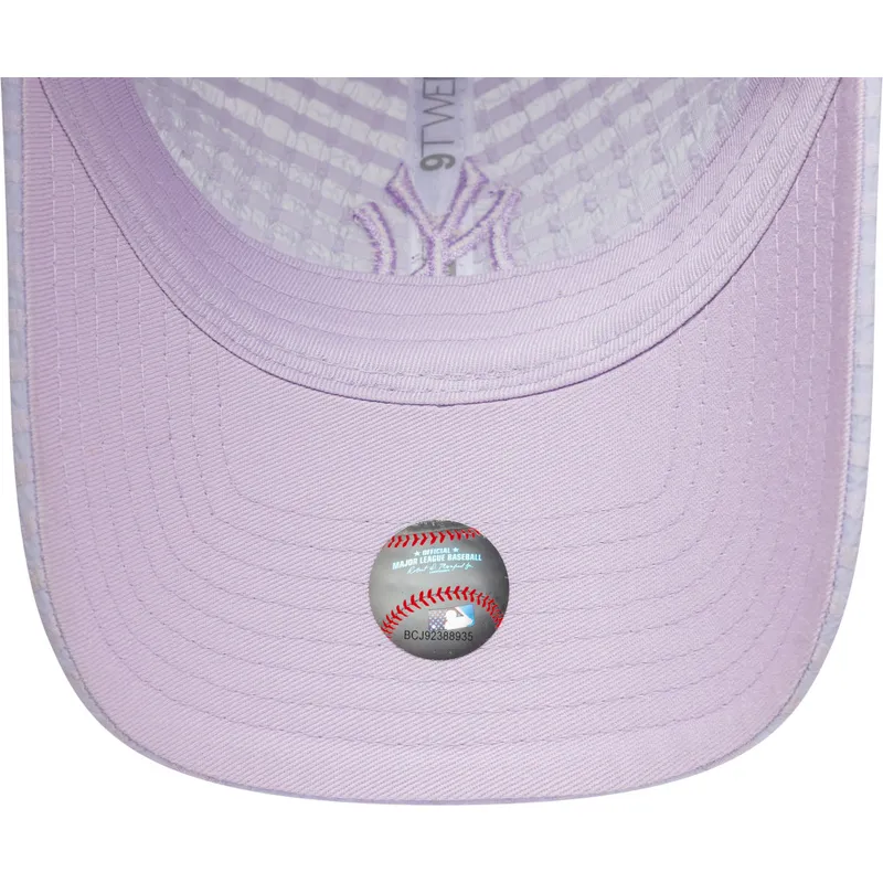 cap-ivelt-violetka-reguliruema-lenta-9twenty-seersucker-new-york-yankees-mlb-new-era