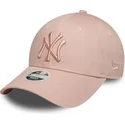 sapkak-ivelt-rozsaszin-allithato-9forty-league-essential-new-york-yankees-mlb-new-era