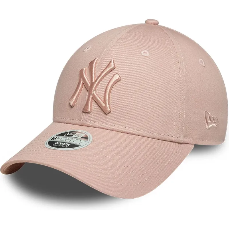 sapkak-ivelt-rozsaszin-allithato-9forty-league-essential-new-york-yankees-mlb-new-era