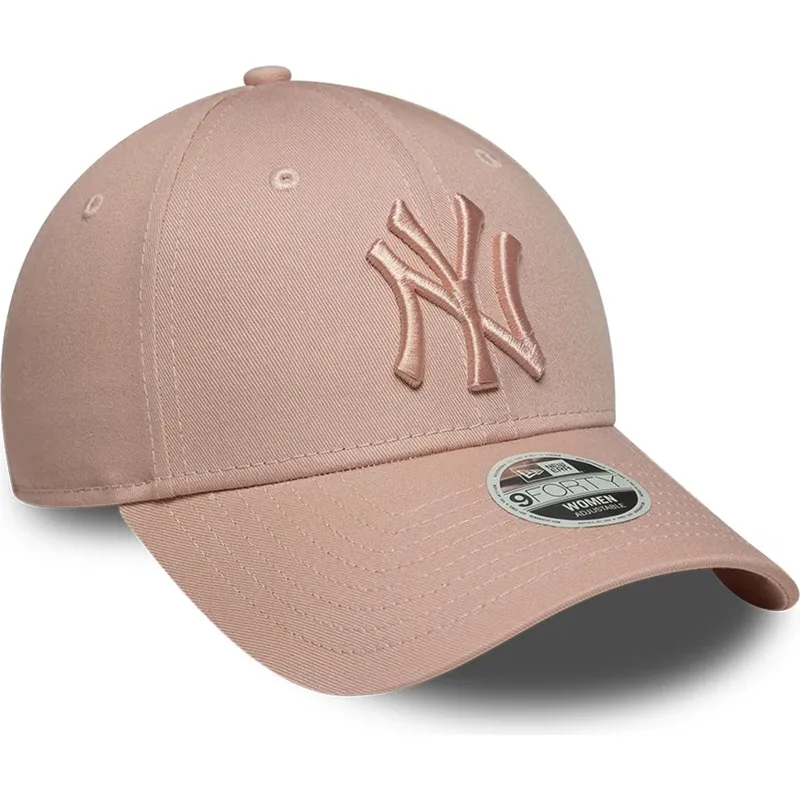 sapkak-ivelt-rozsaszin-allithato-9forty-league-essential-new-york-yankees-mlb-new-era
