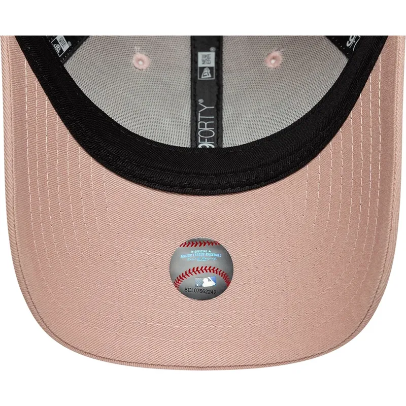 sapkak-ivelt-rozsaszin-allithato-9forty-league-essential-new-york-yankees-mlb-new-era
