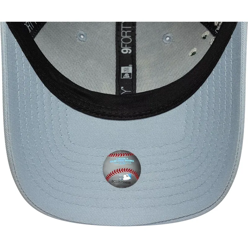 bla-kurvad-justerbar-keps-for-dam-9forty-floral-icon-fran-los-angeles-dodgers-mlb-av-new-era