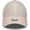 sapkak-ivelt-rozsaszin-allithato-9forty-linen-new-york-yankees-mlb-new-era