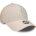 sapkak-ivelt-rozsaszin-allithato-9forty-linen-new-york-yankees-mlb-new-era