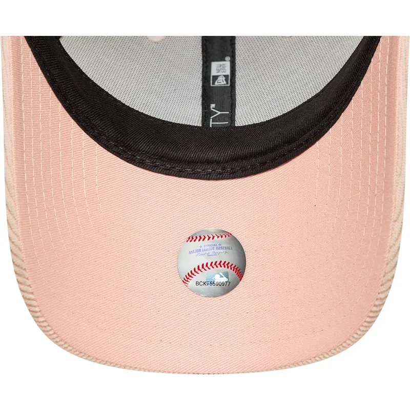 sapkak-ivelt-rozsaszin-allithato-9forty-mini-cord-los-angeles-dodgers-mlb-new-era