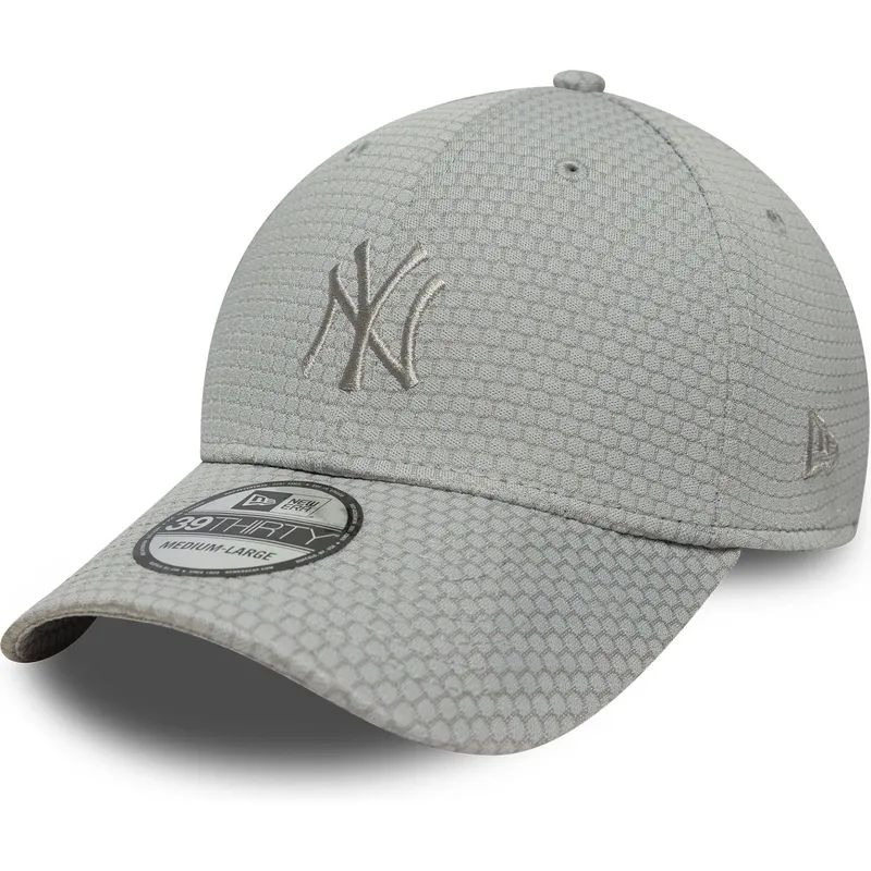 gorra-curva-gris-ajustada-39thirty-stretch-mesh-de-new-york-yankees-mlb-de-new-era