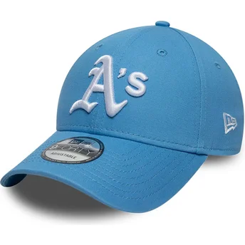 Sapkák ívelt kék állítható pánt claro 9FORTY League Essential Oakland Athletics MLB New Era