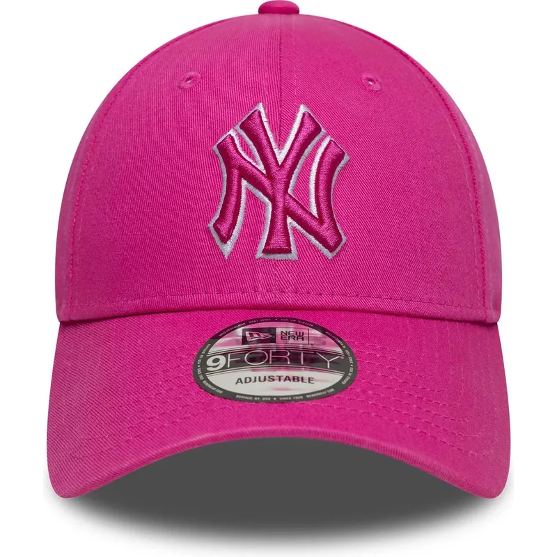 cap-ivelt-roza-reguliruema-lenta-9forty-team-outline-new-york-yankees-mlb-new-era cap-ivelt-roza-reguliruema-lenta-9forty-team-outline-new-york-yankees-mlb-new-era