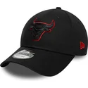 sapkak-ivelt-fekete-allithato-9forty-team-outline-chicago-bulls-nba-new-era