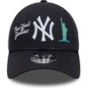 sapkak-ivelt-sotetkek-allithato-9forty-city-icon-new-york-yankees-mlb-new-era