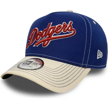 Sapkák ívelt kék snapback E Frame City Icon Los Angeles Dodgers MLB New Era