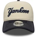 sapkak-ivelt-bezs-snapback-e-frame-city-icon-new-york-yankees-mlb-new-era
