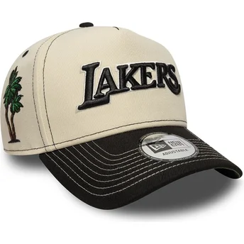 Cap ívelt бежов снапбек E Frame City Icon Los Angeles Lakers NBA New Era