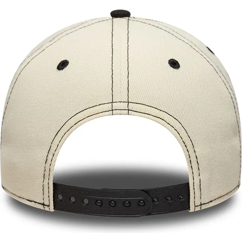 bojd-keps-beige-och-svart-snapback-e-frame-city-icon-fran-los-angeles-lakers-nba-av-new-era