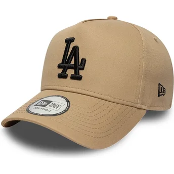 Sapkák ívelt barna snapback E Frame League Essential Los Angeles Dodgers MLB New Era