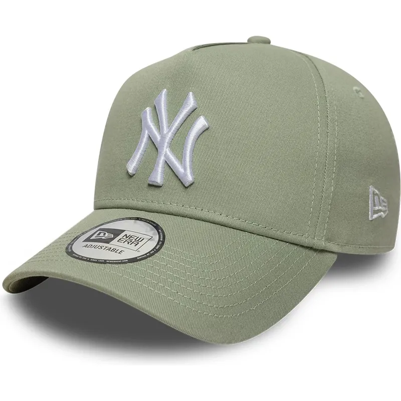 sapkak-ivelt-zold-snapback-e-frame-league-essential-new-york-yankees-mlb-new-era