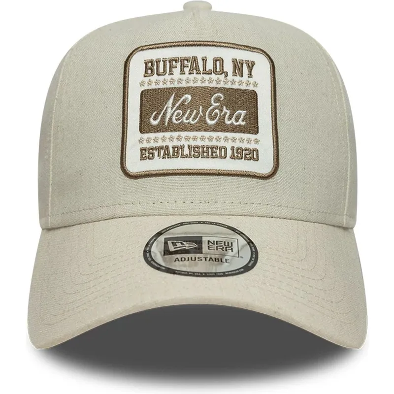 sapkak-ivelt-bezs-snapback-e-frame-patch-linen-new-era