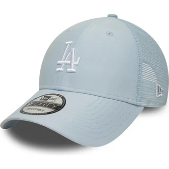 Ljusblå justerbar trucker-keps 9FORTY Homefield Midi från Los Angeles Dodgers MLB av New Era