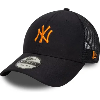 Cap ívelt тъмносин регулируема лента 9FORTY Homefield Midi New York Yankees MLB New Era